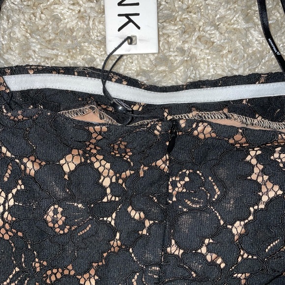 MINK PINK MARSEILLE ASYMMETRICAL LACE DRESS - Picture 9 of 10